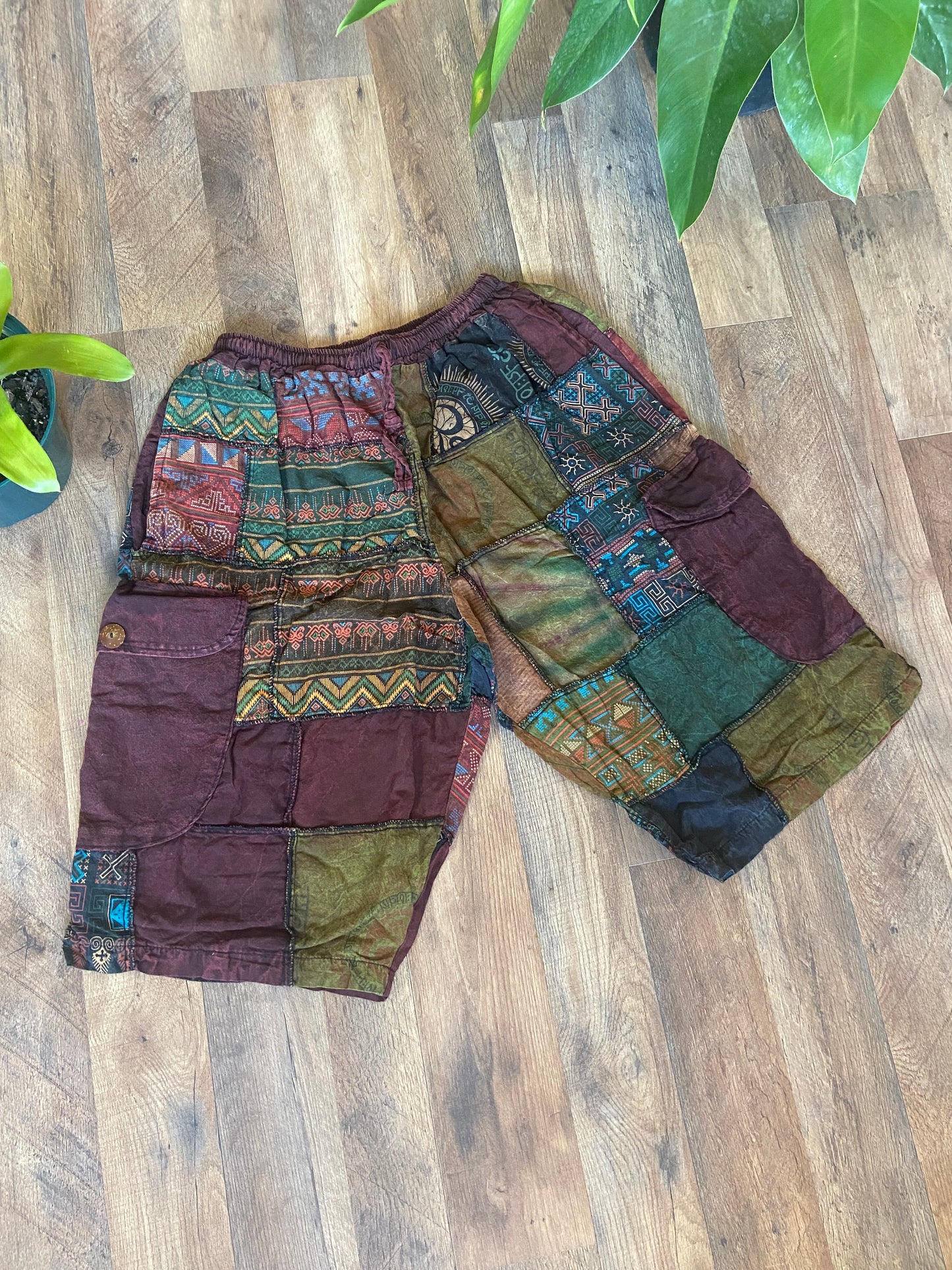 JOSHUA PATCHWORK SHORTS