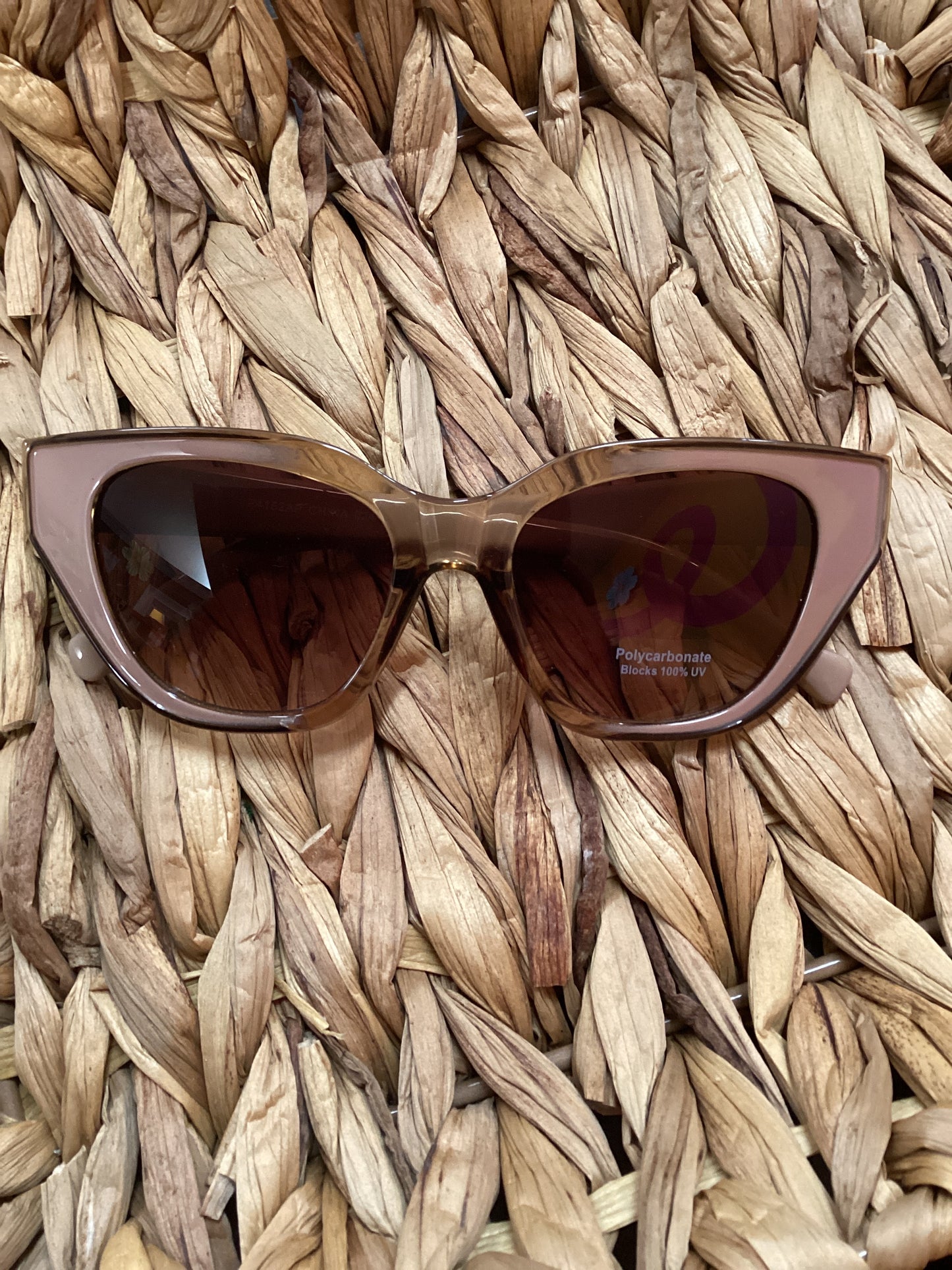 Tan Cat’s Eye Sunglasses