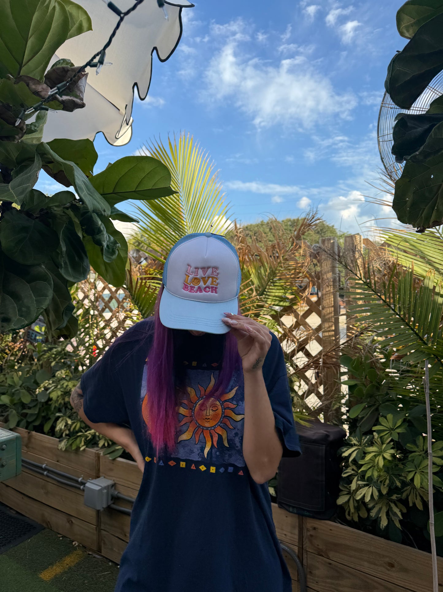 LIVE LOVE BEACH HAT