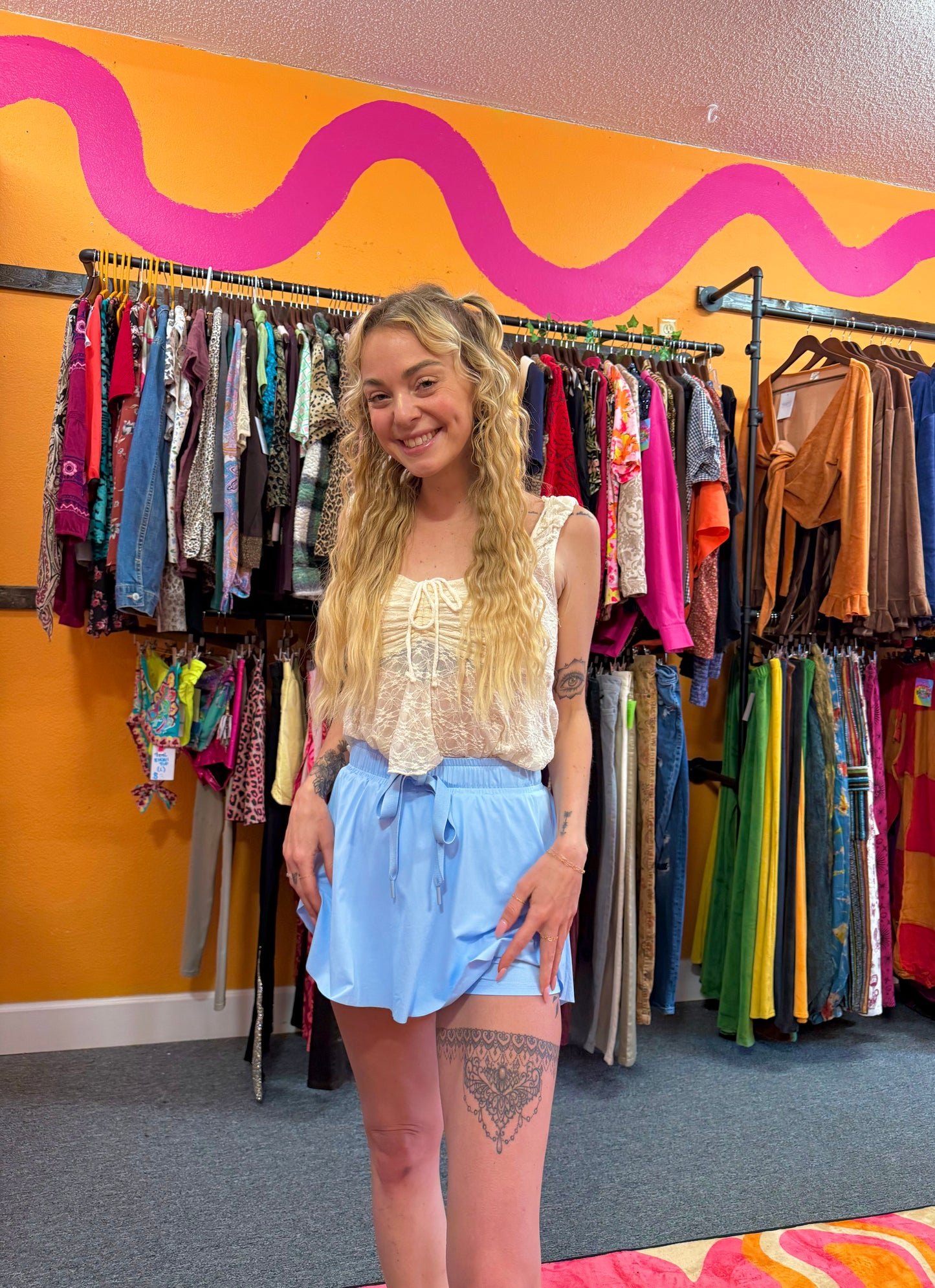 Blue Sky Skort