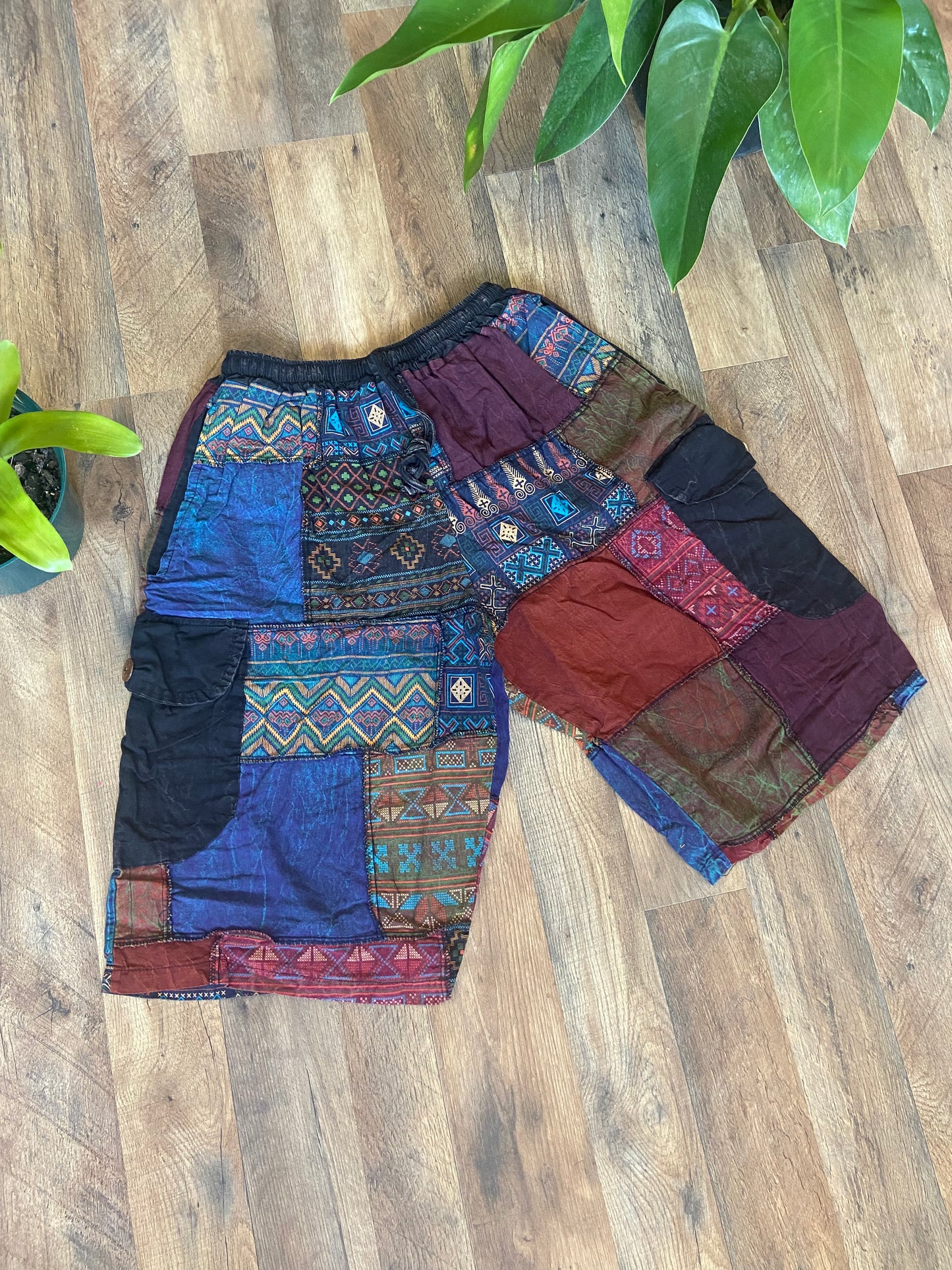 JOSHUA PATCHWORK SHORTS