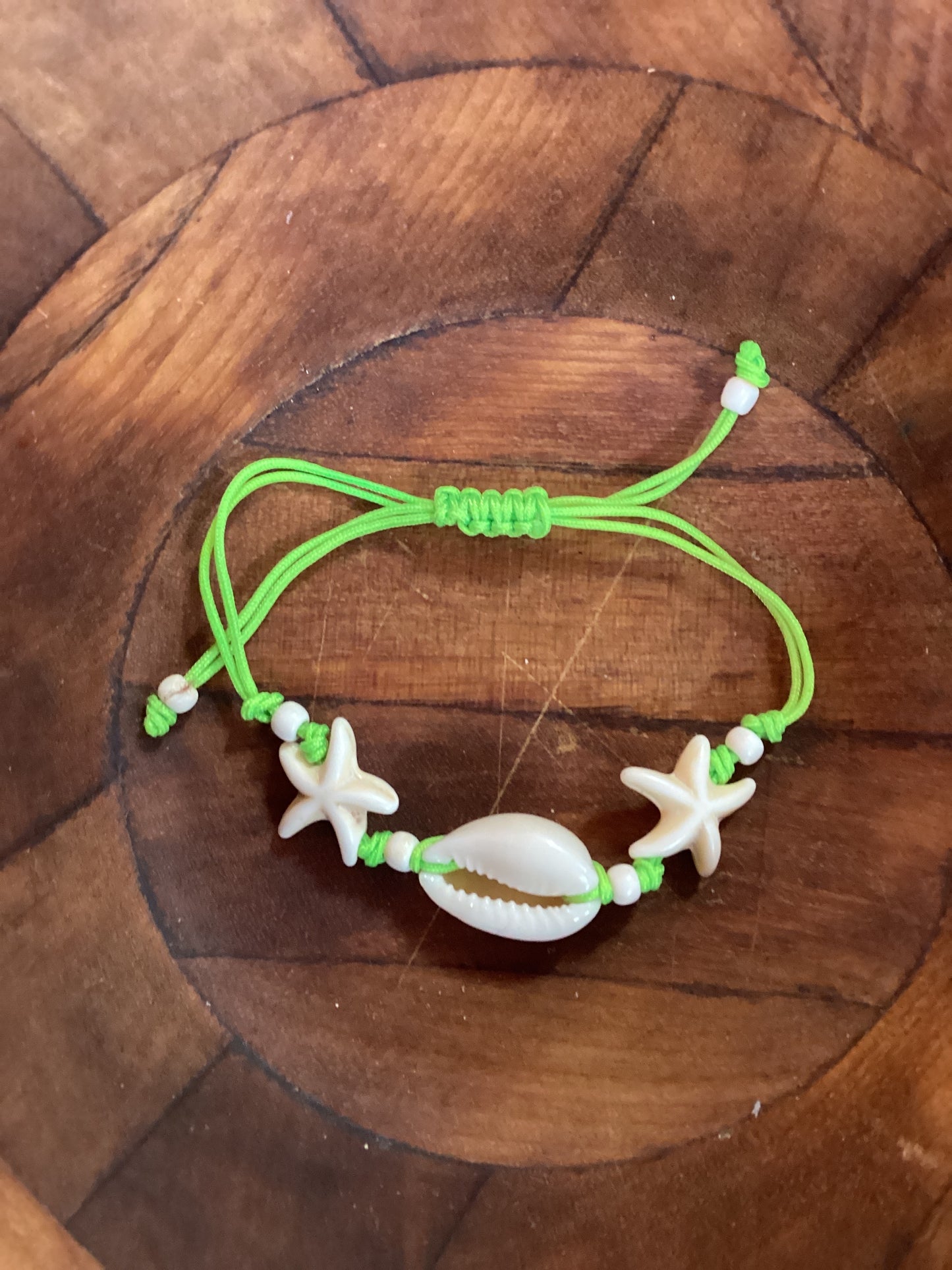 Green Shell Bracelet