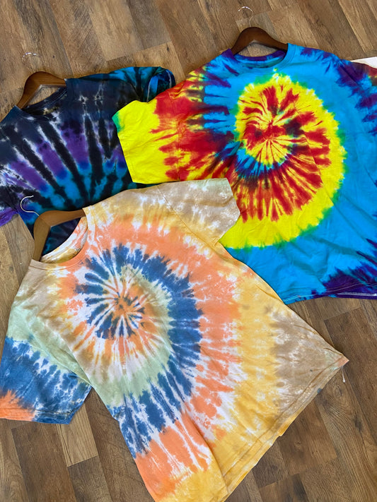 TIE DYE T-SHIRTS