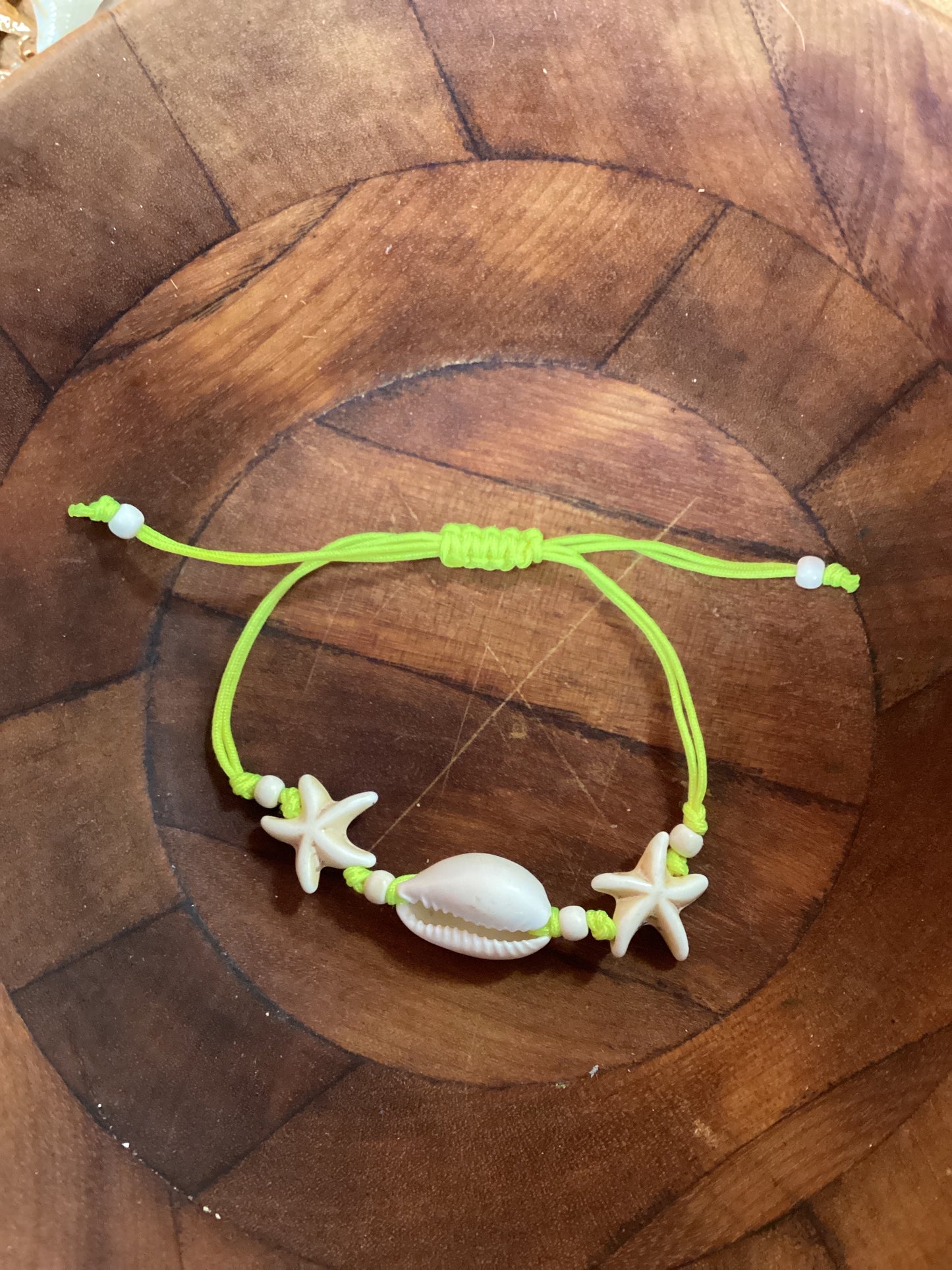 Yellow Shell Bracelet