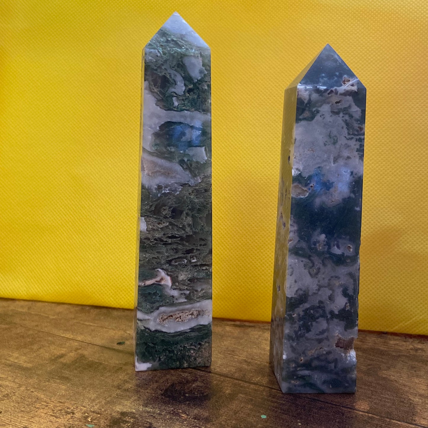 Moss Agate Towers