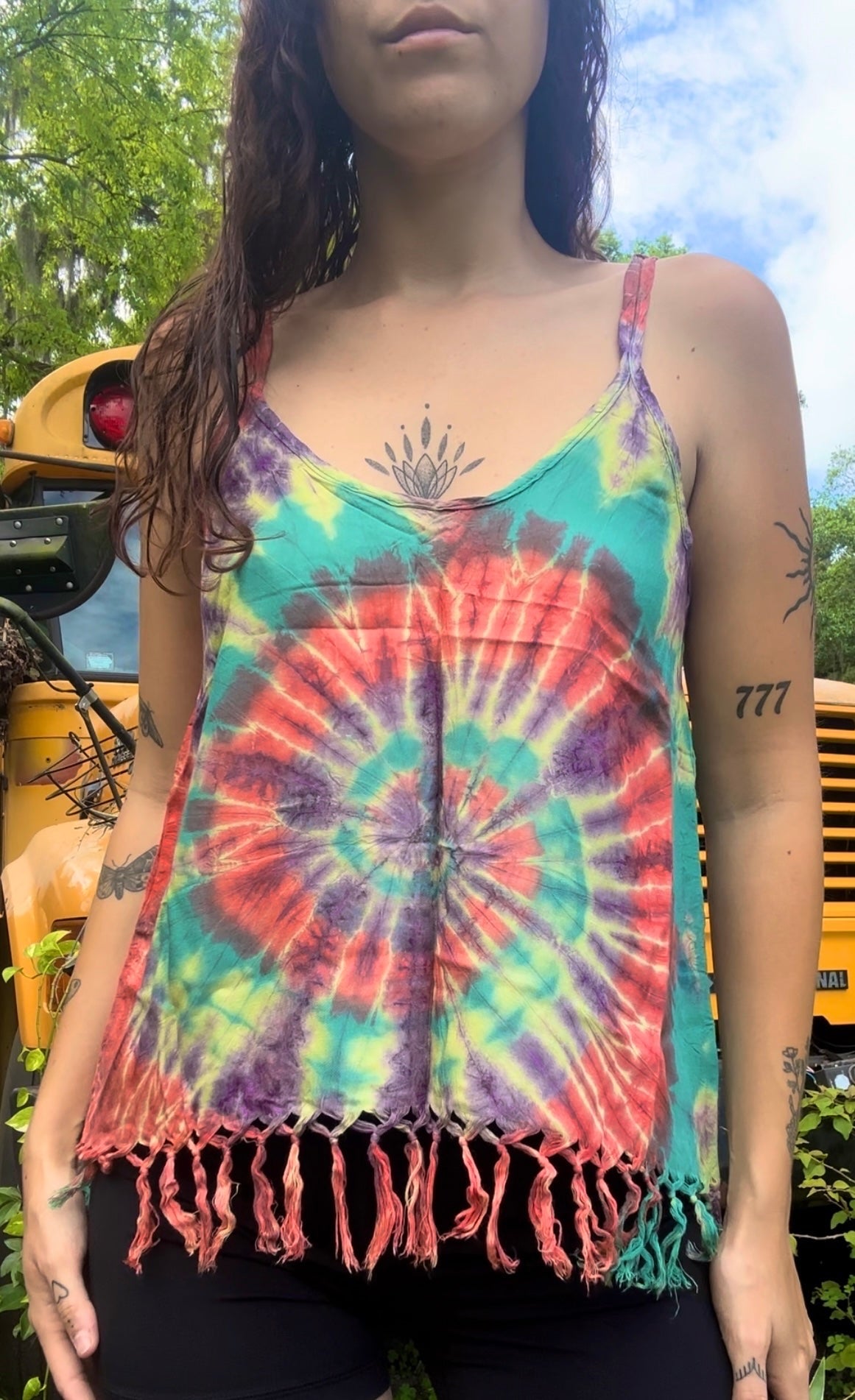 Tie Dye Swirl Tank