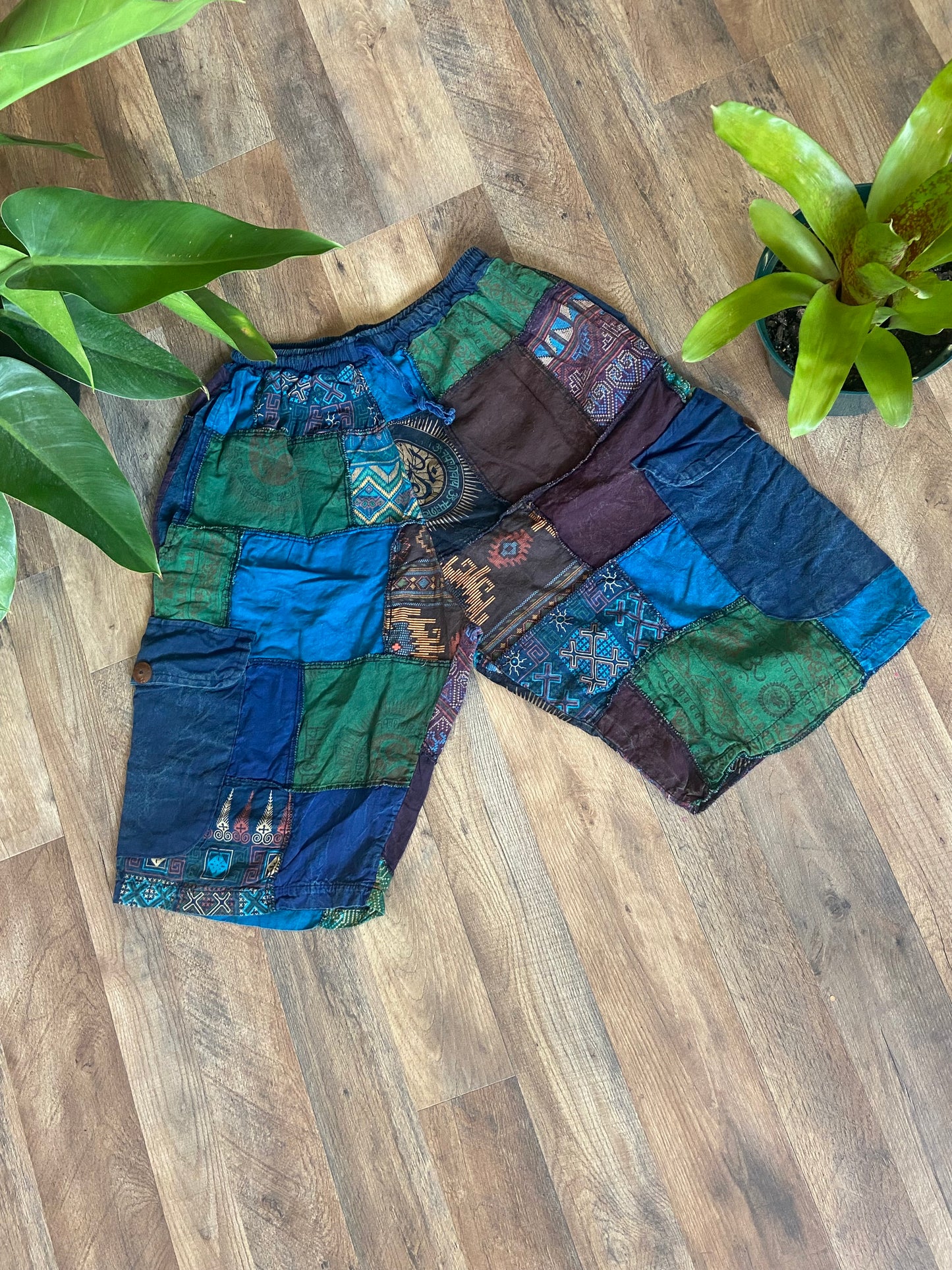 JOSHUA PATCHWORK SHORTS