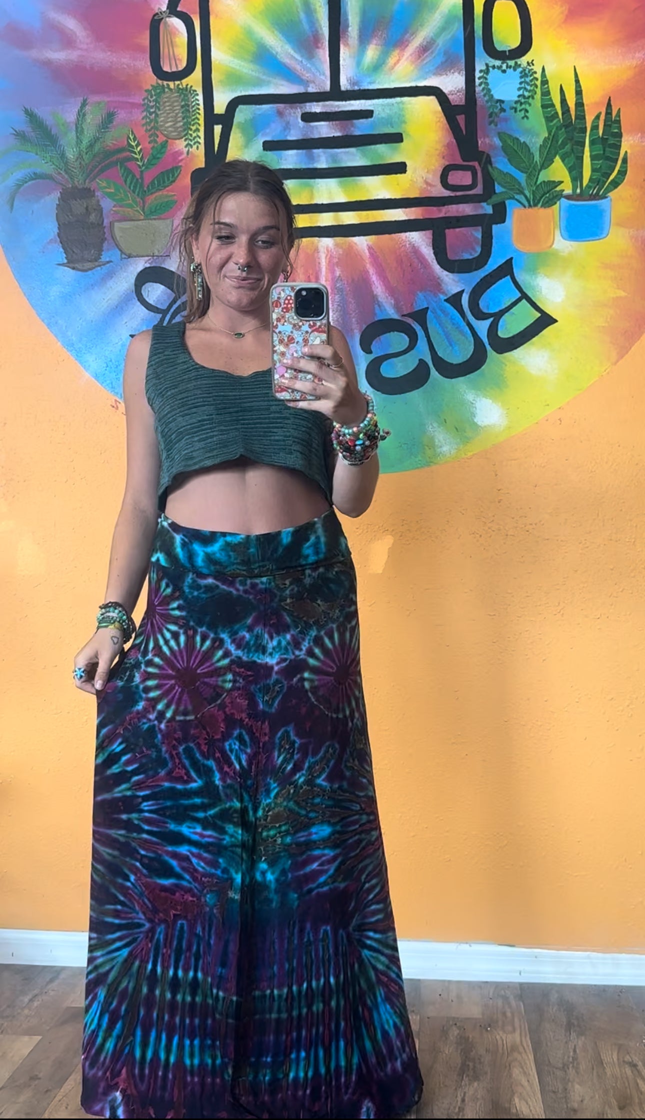 BLUE WAVE SKIRT