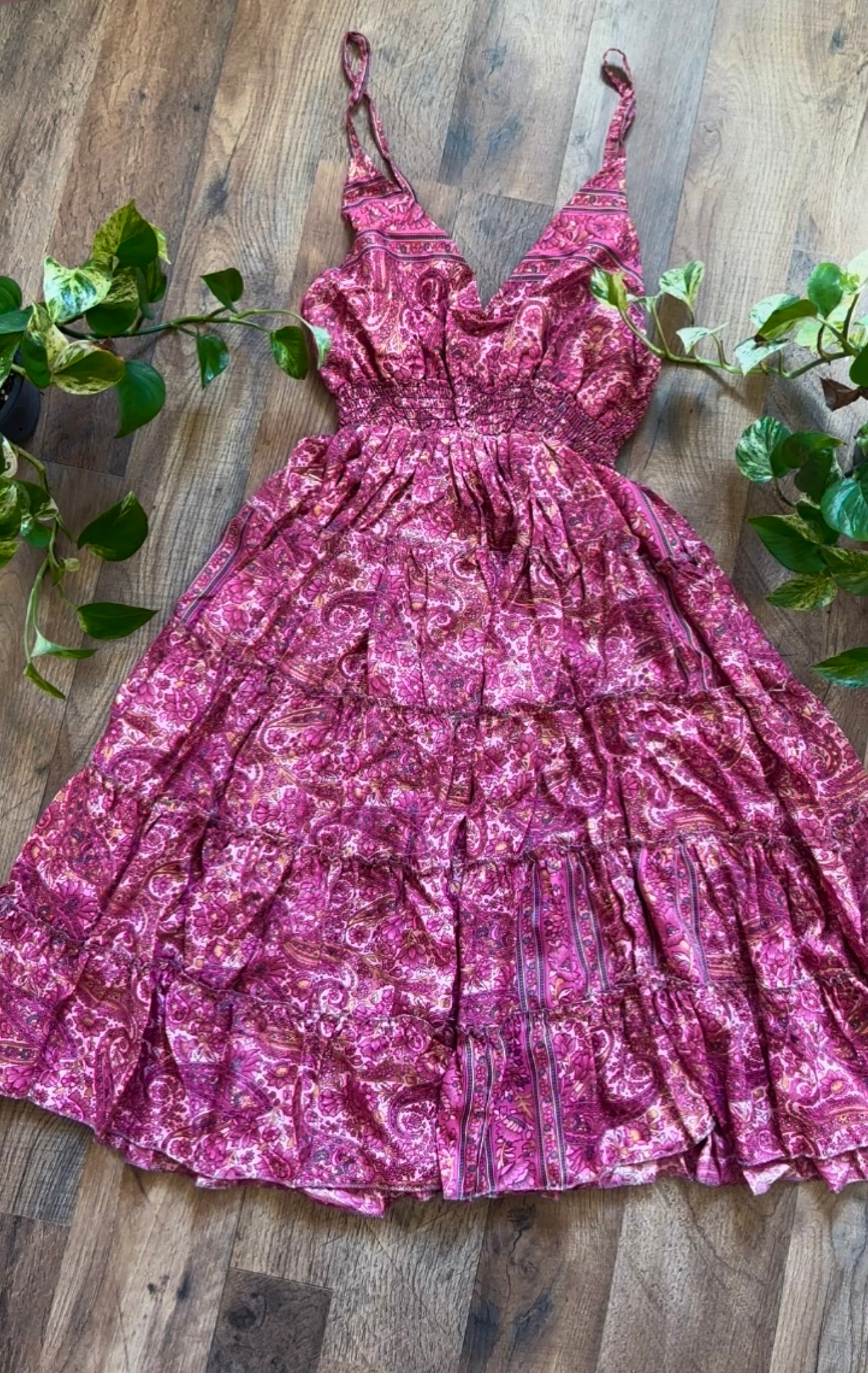 Paisley Tiered Dress