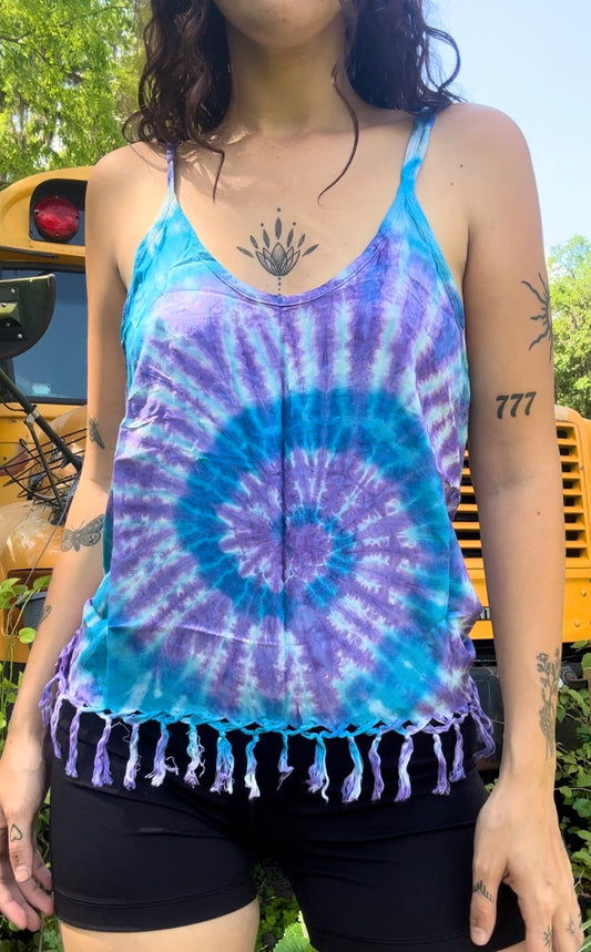 Tie Dye Swirl Tank