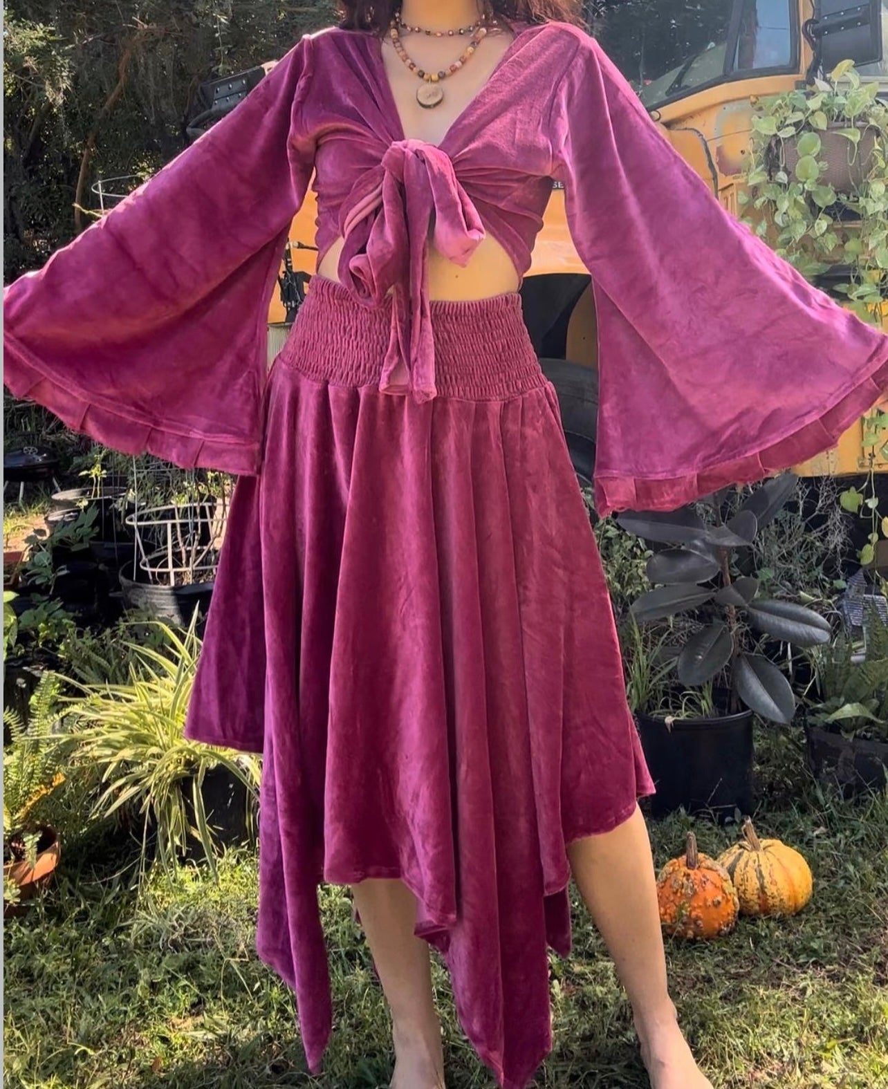 FAIRY VELVET SKIRT/DRESS