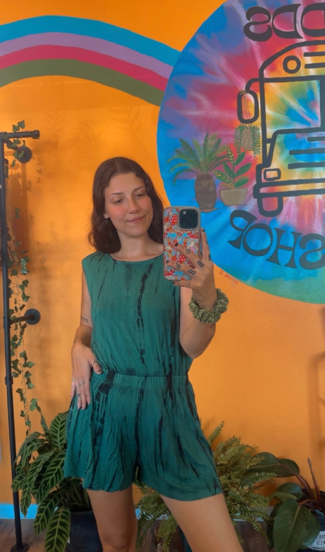 Firework Tie Dye Romper