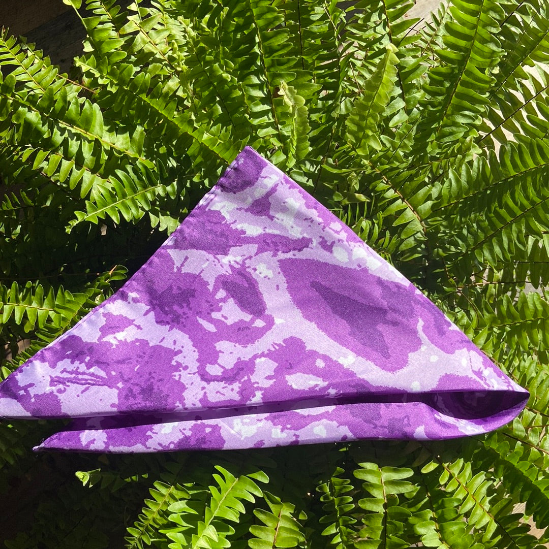 NEON TYE DYE BANDANAS