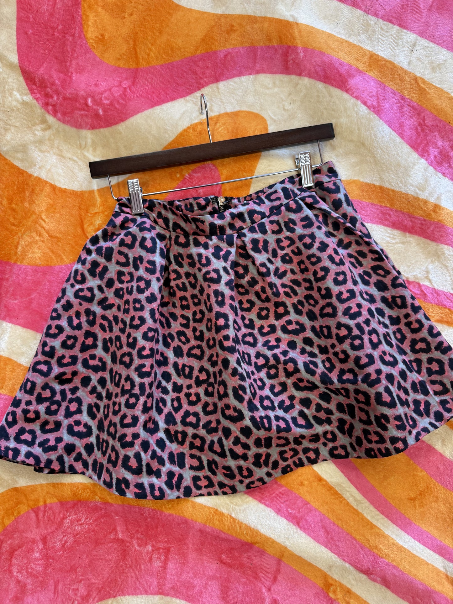 Pink Cheetah Skirt (MED)