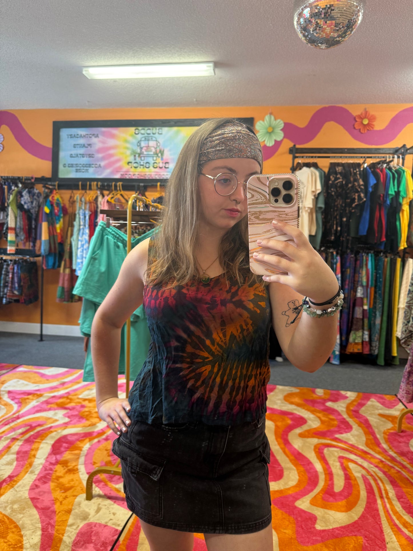 Tie dye sway Tanks
