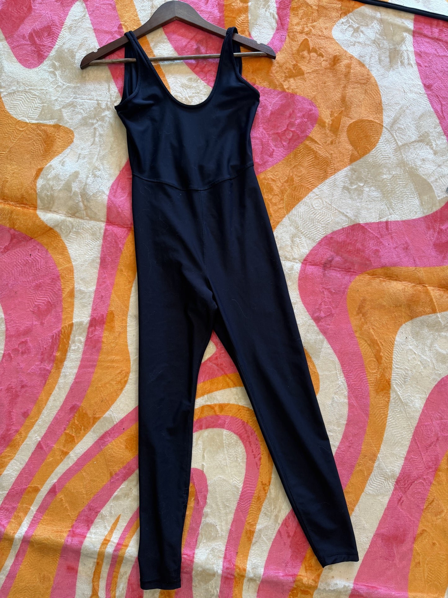 Black Spandex Romper (SMALL)