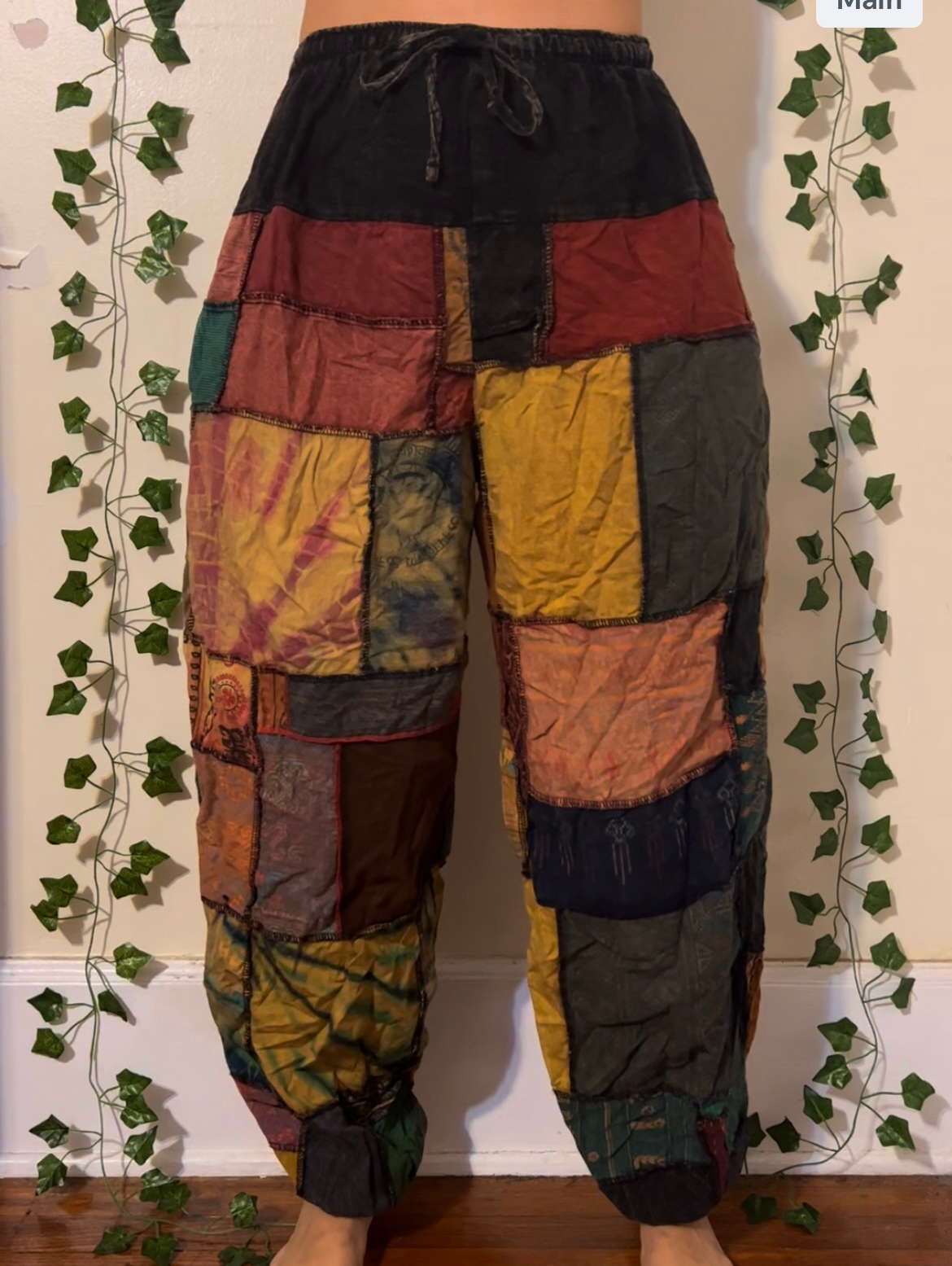 Rainbow Patchwork Joggers