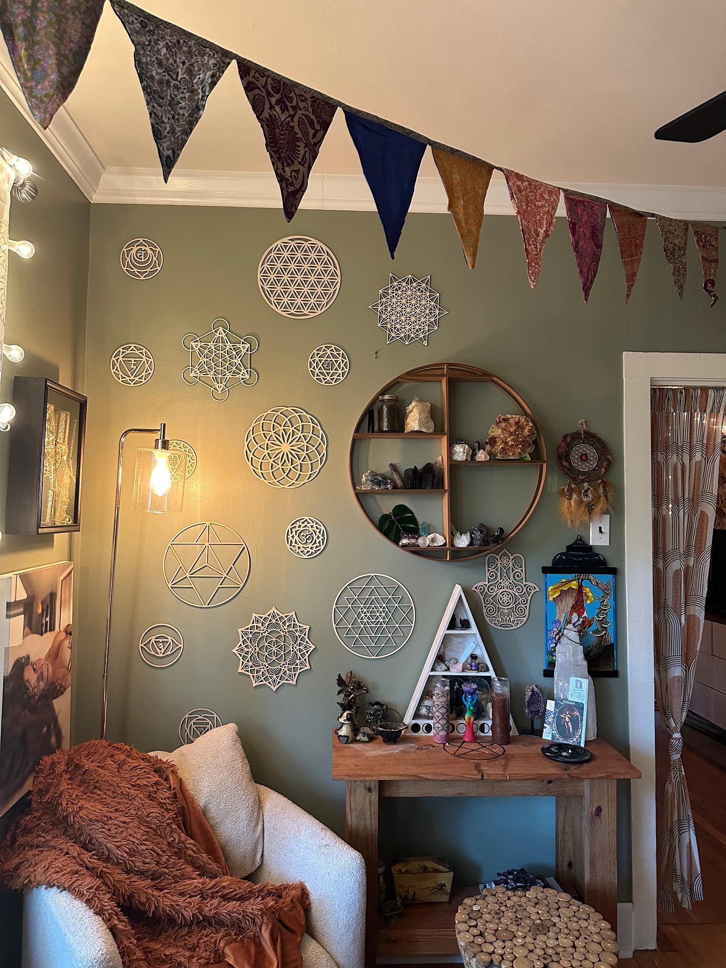 Recycled Fabric Flags