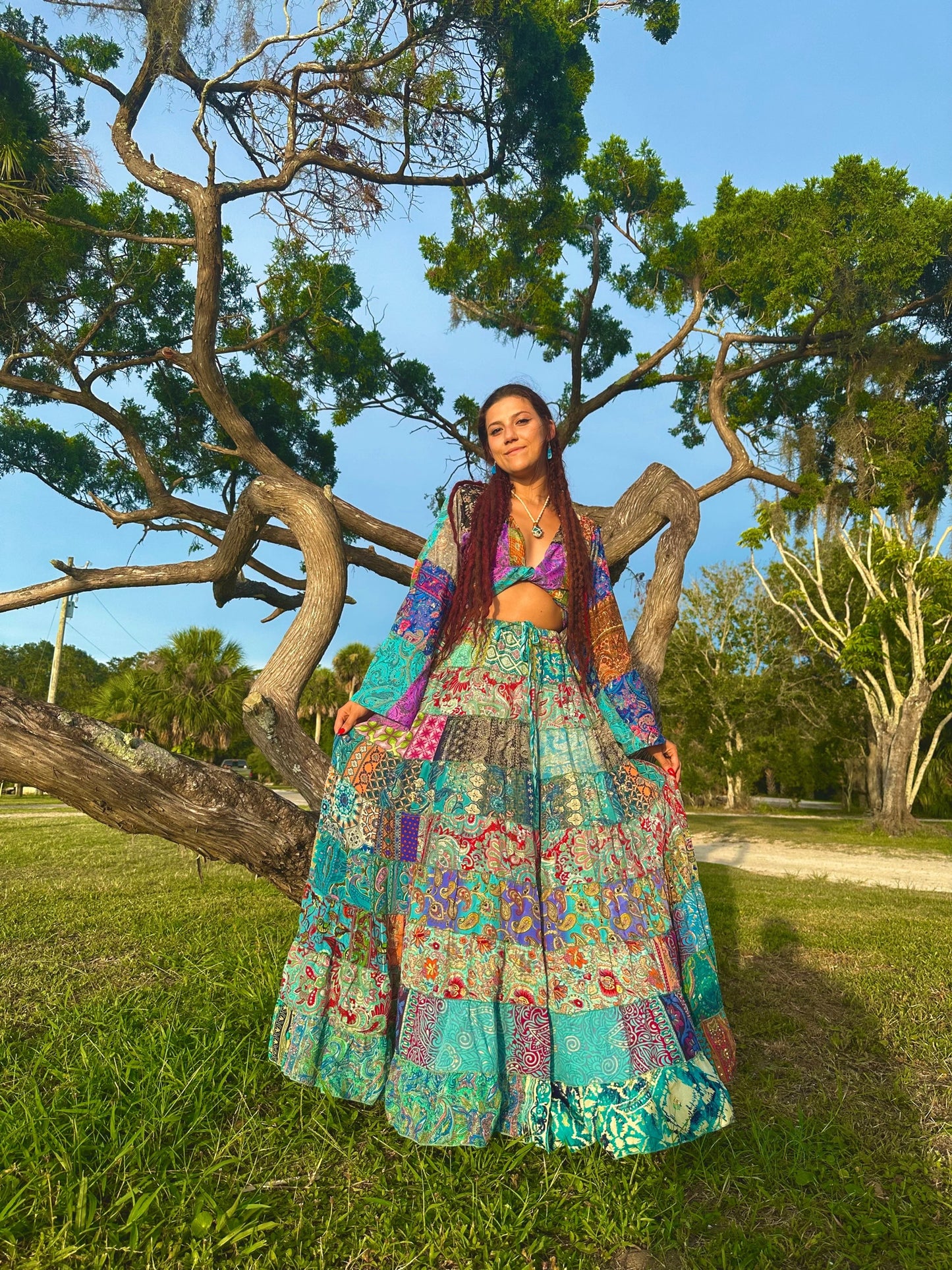 RECYCLED PARADISE SKIRT