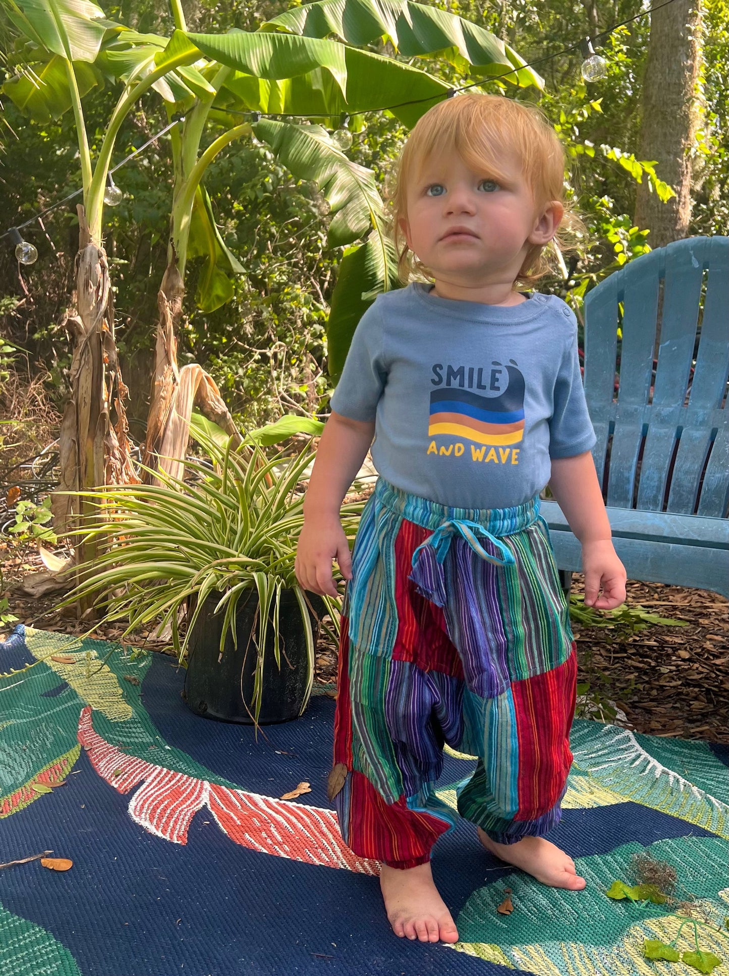 BEACHY LOW CROTCH HAREM PANTS