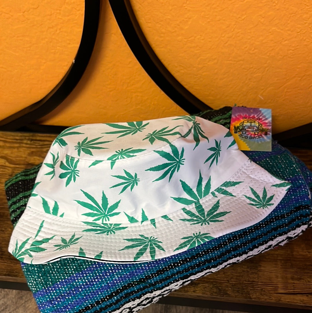 HEMP FLOWER BUCKET HAT