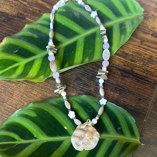 ABALONE SHELL NECKLACE