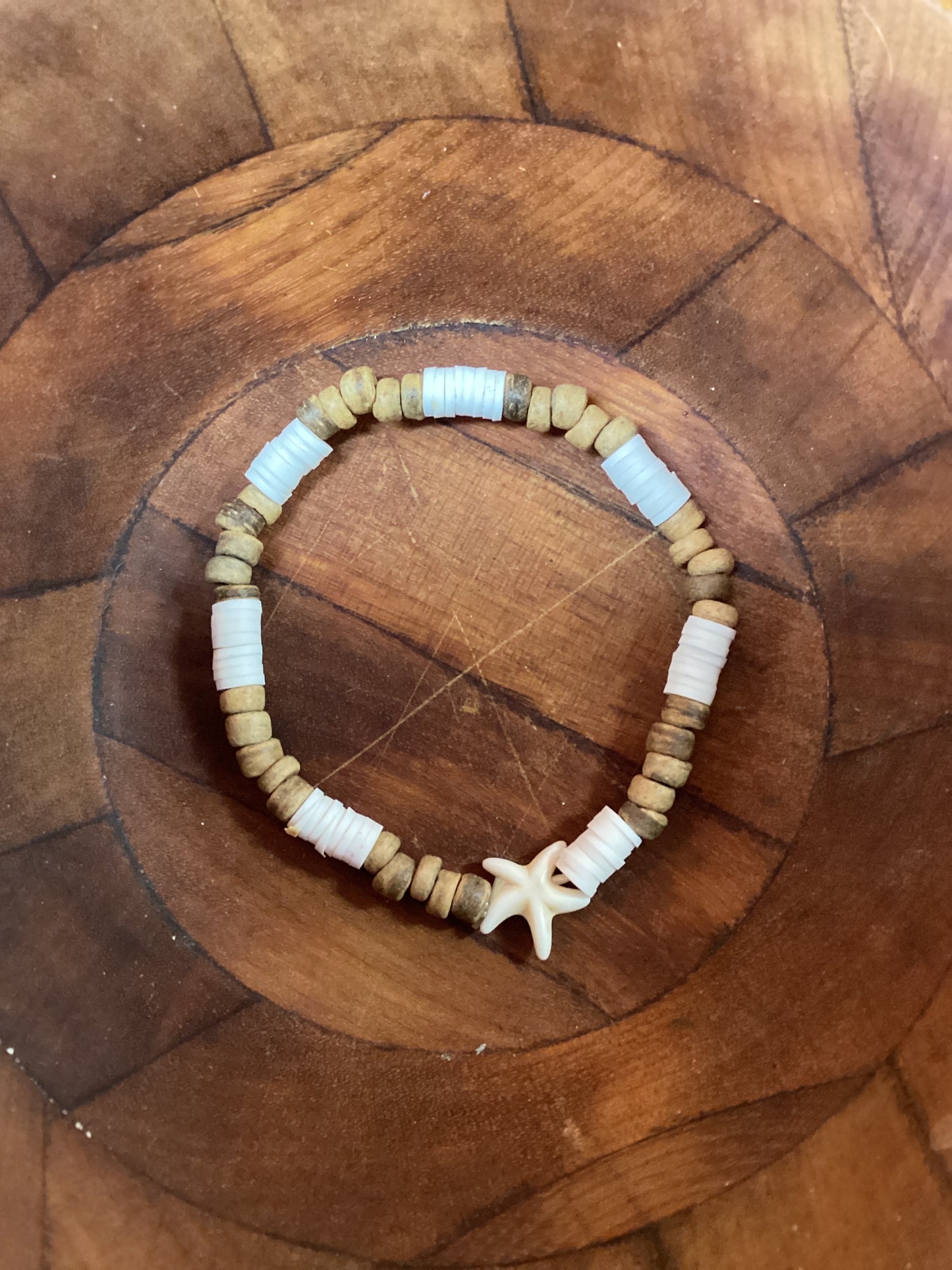 Tan Starfish Bracelet