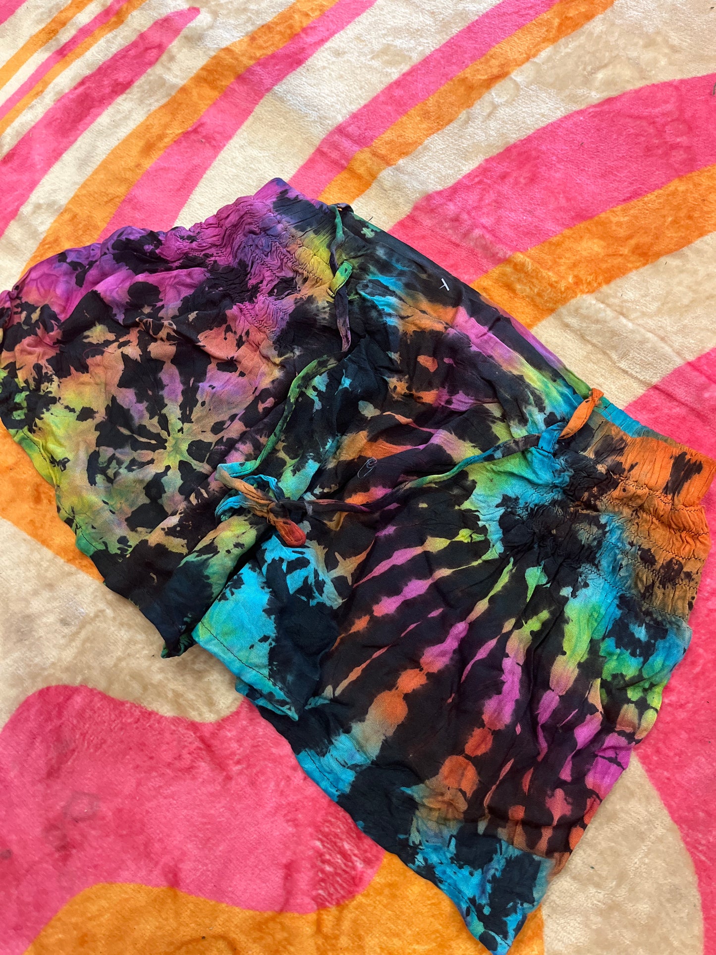 Tie Dye Booty Shorts