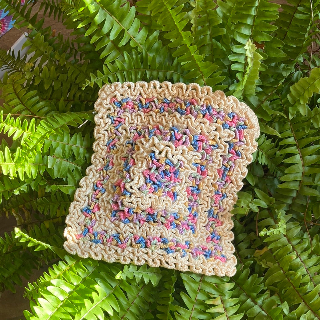 Multicolor Crochet potholder