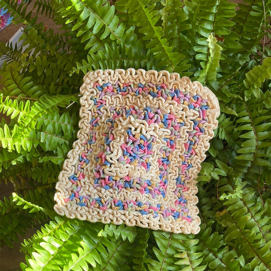 Multicolor Crochet potholder