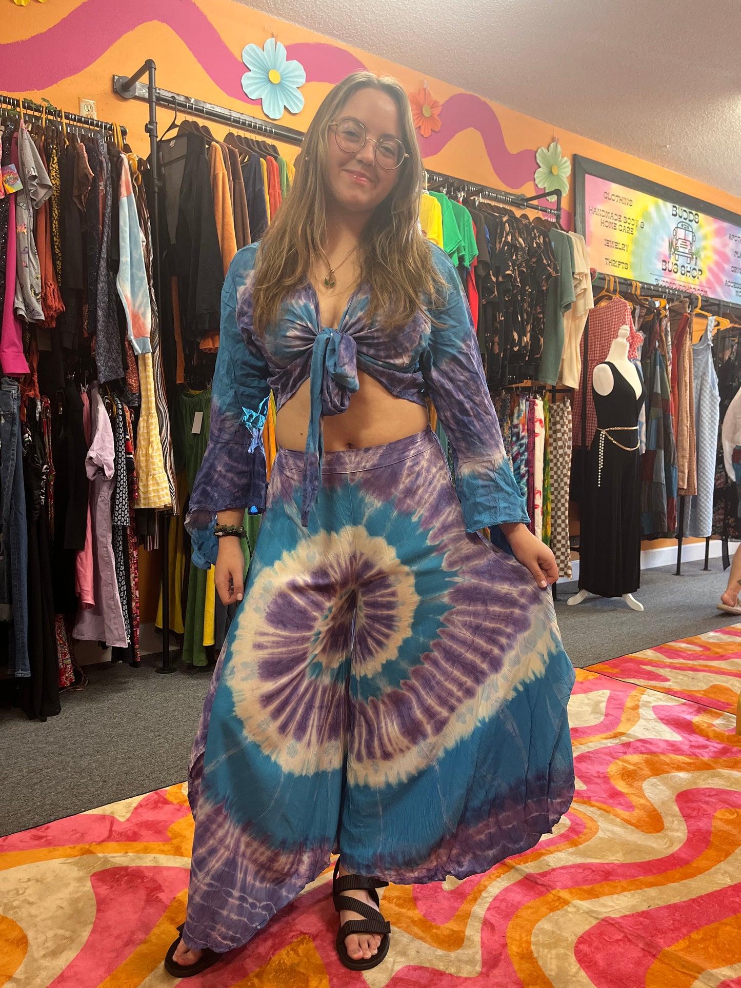 FREE SPIRIT SWIRL PANTS