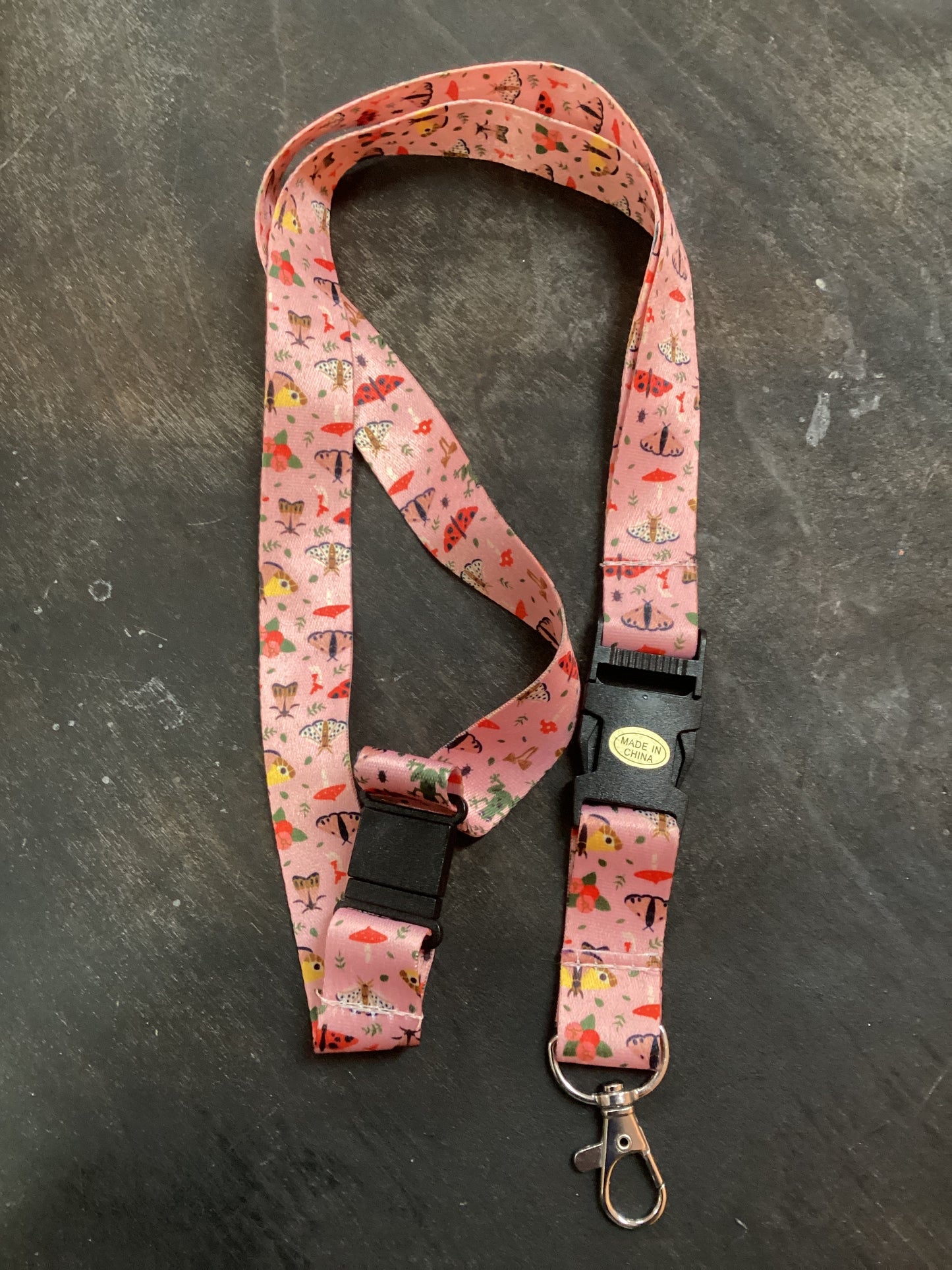 PINK NATURE LANYARD