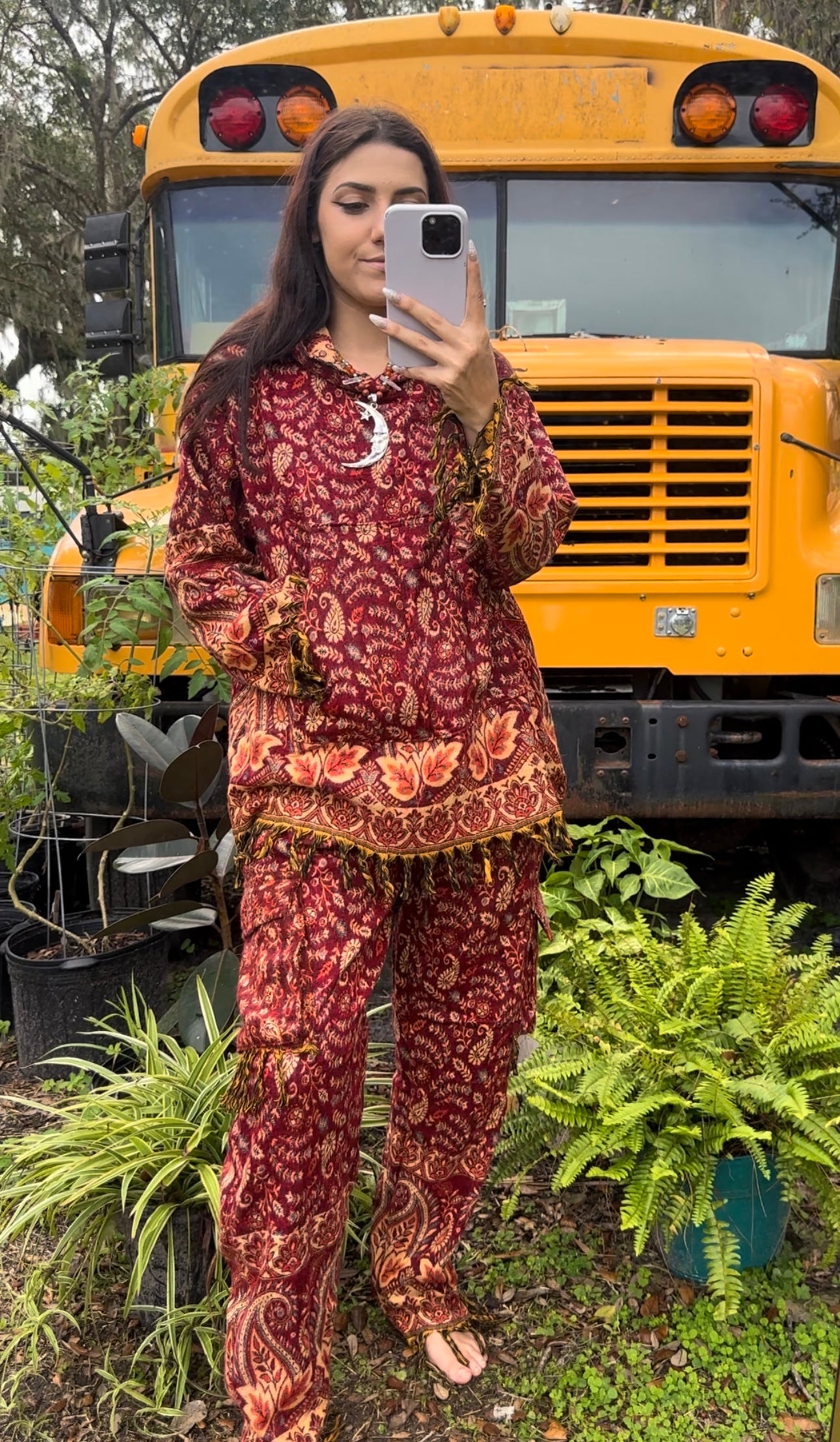 PRECIOUS PAISLEY WOOL PASHMINA SET
