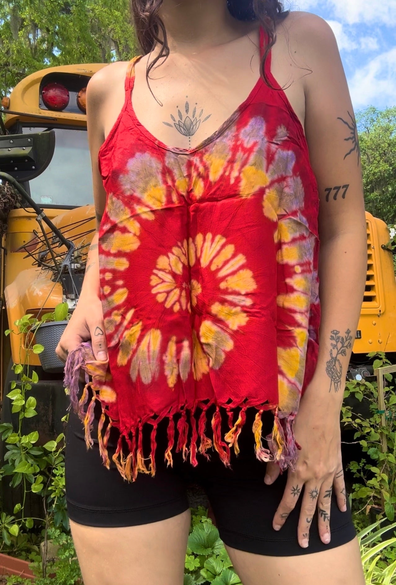 Tie Dye Swirl Tank