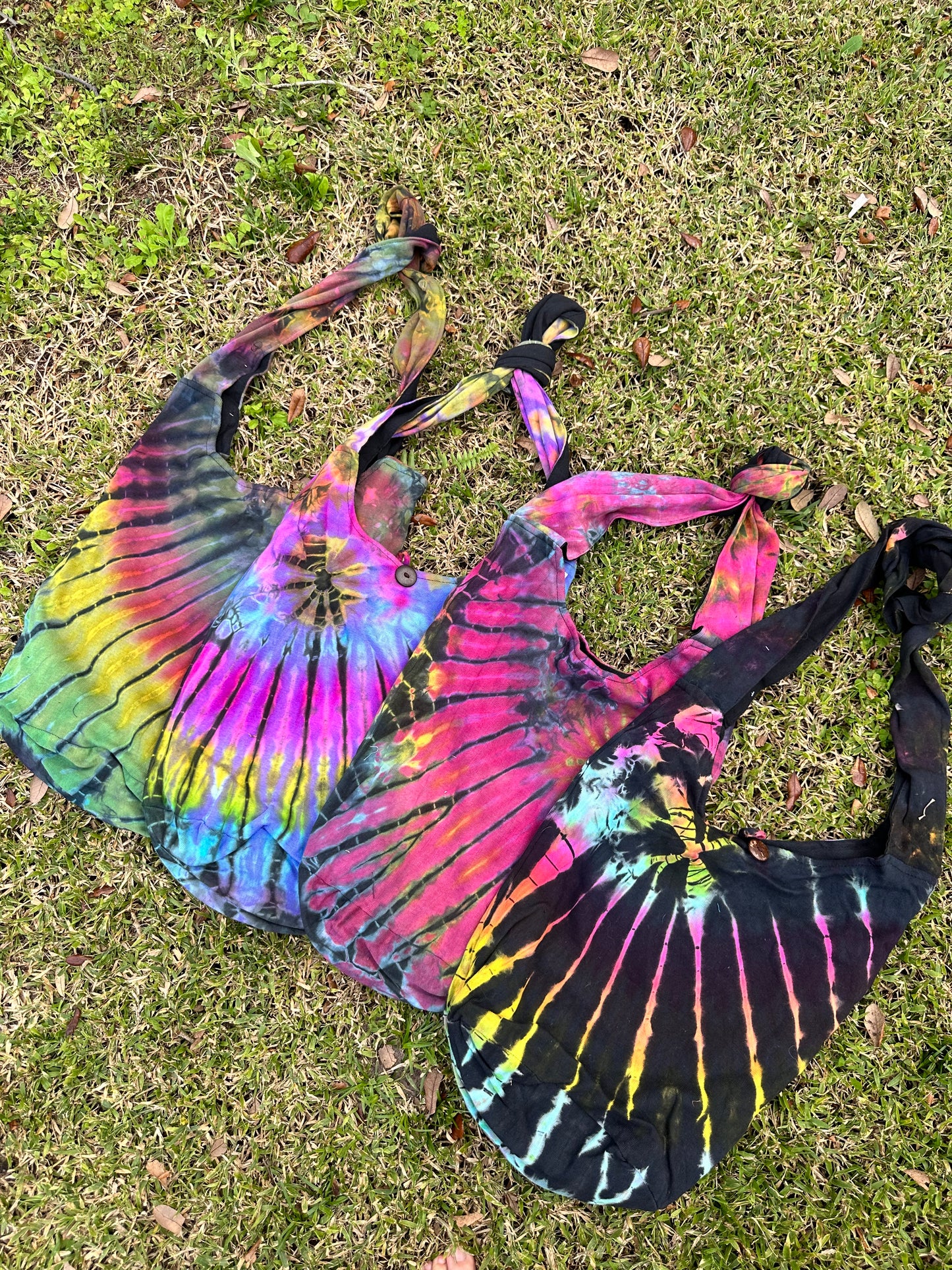 Large Tie Dye Crossbody knot Bag