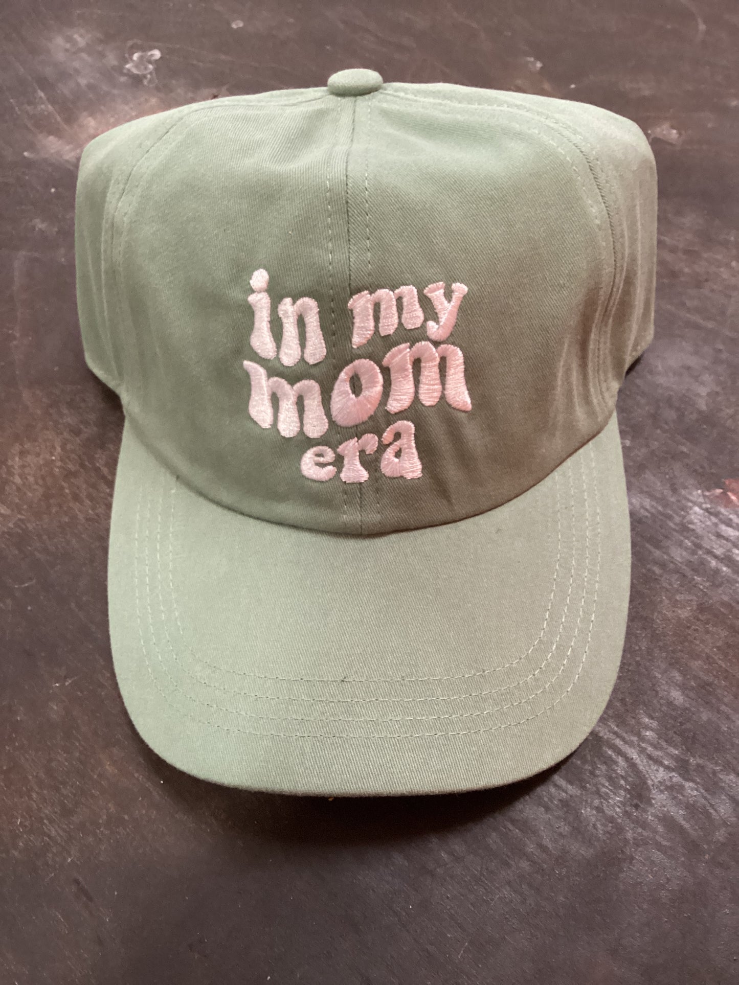 GREEN IN MY MOM ERA HAT