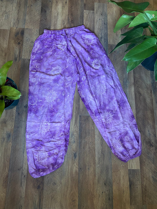 PURPLE CELESTIAL JOGGERS