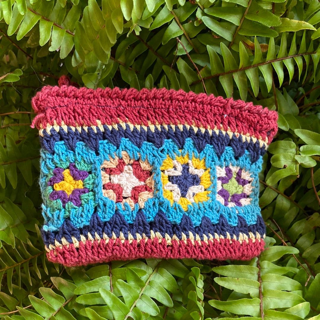 Square Knit Coin purse