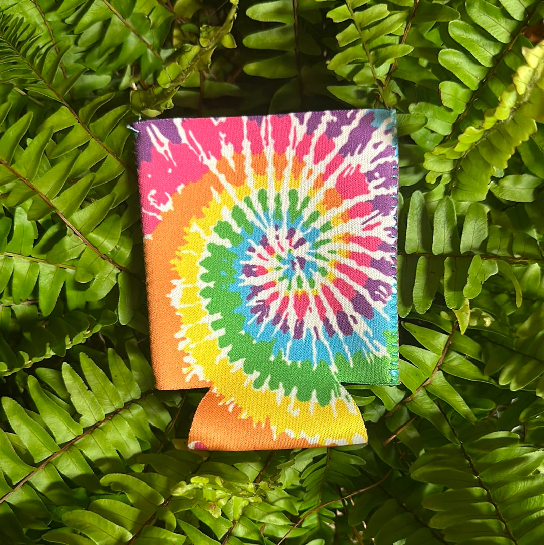 TIE DYE SWIRL COOZIE