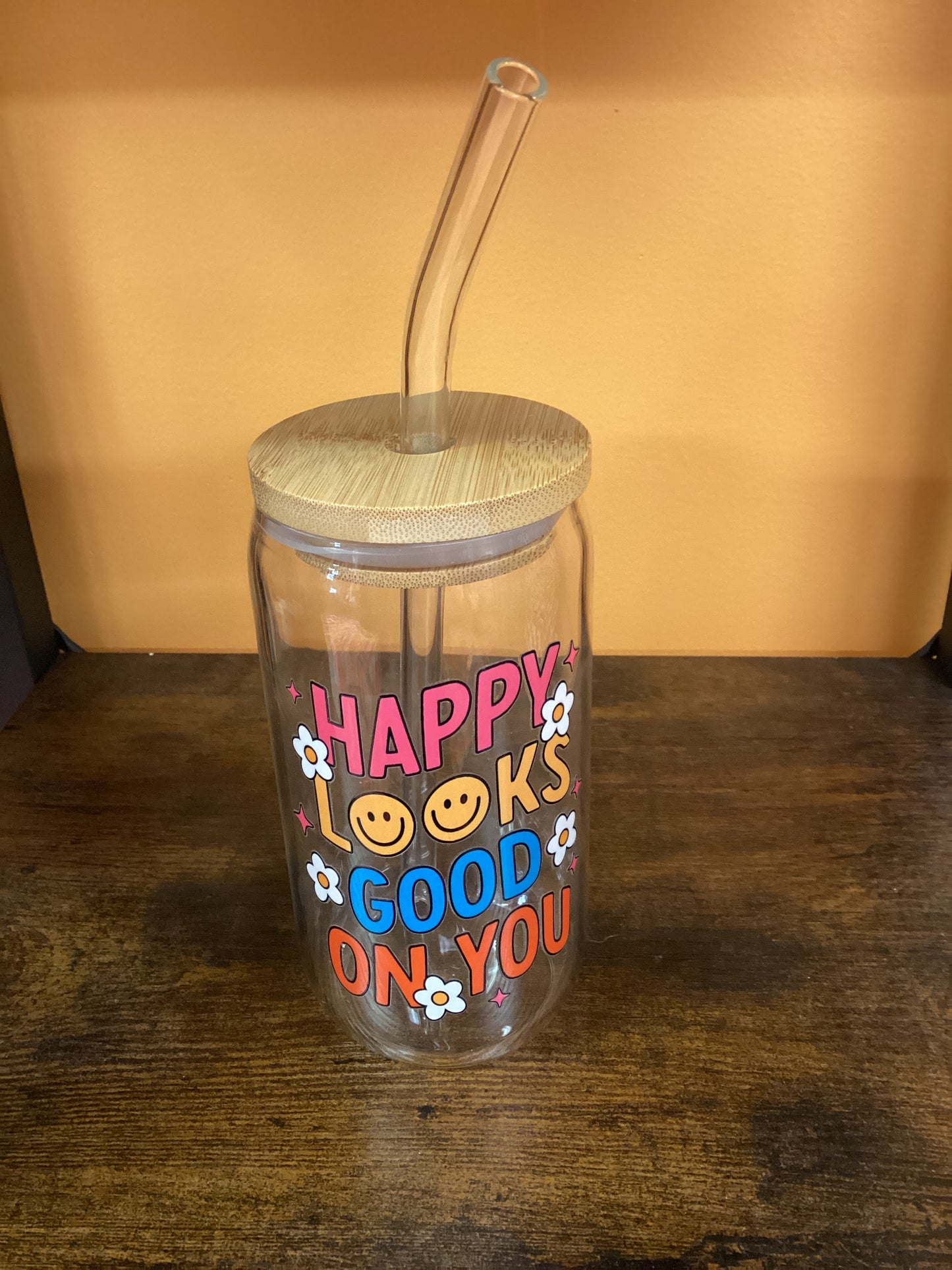 16OZ HAPPY LOOKS GOOD ON YOU TUMBLER