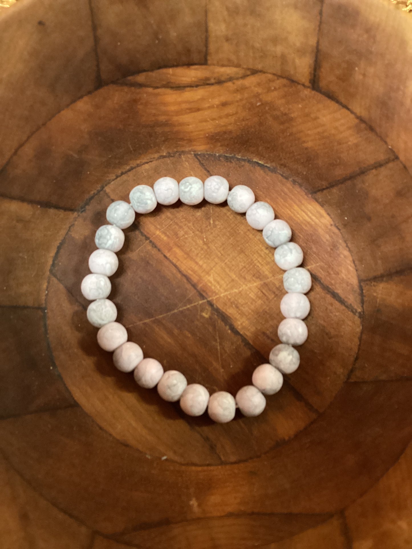 Pink + Gray Bracelets