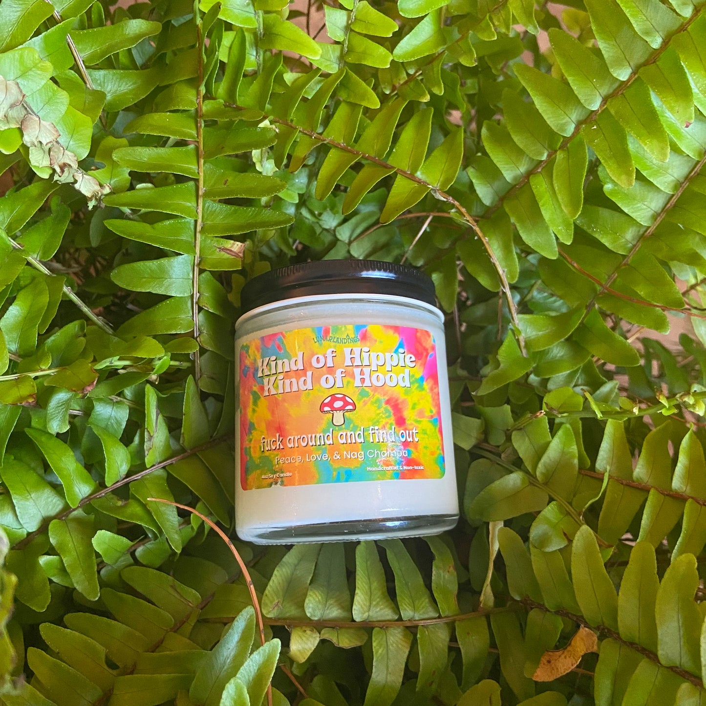 Kind of hippie, kind of hood candle