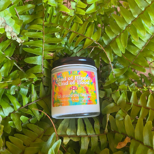 Kind of hippie, kind of hood candle
