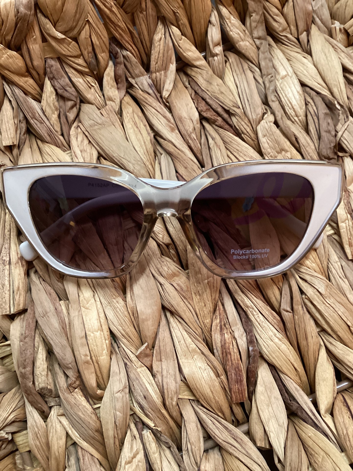 White Cat’s Eye Sunglasses