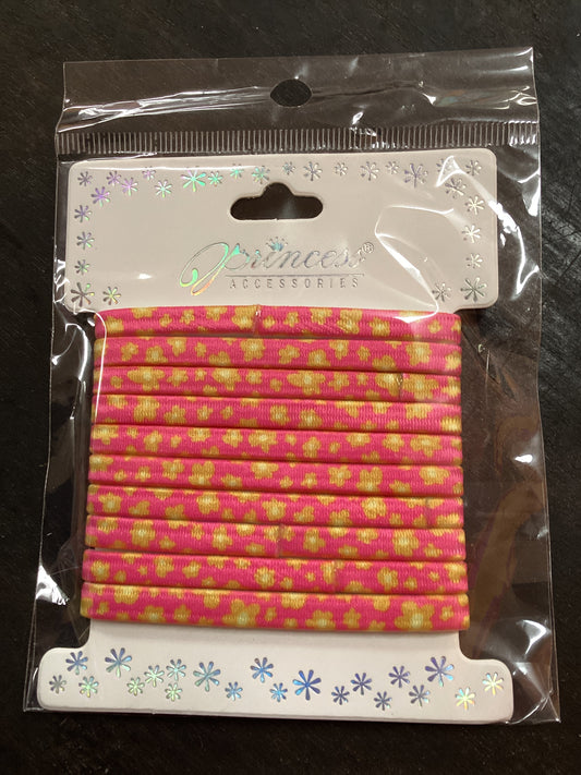 Pink + Yellow Hair Bands