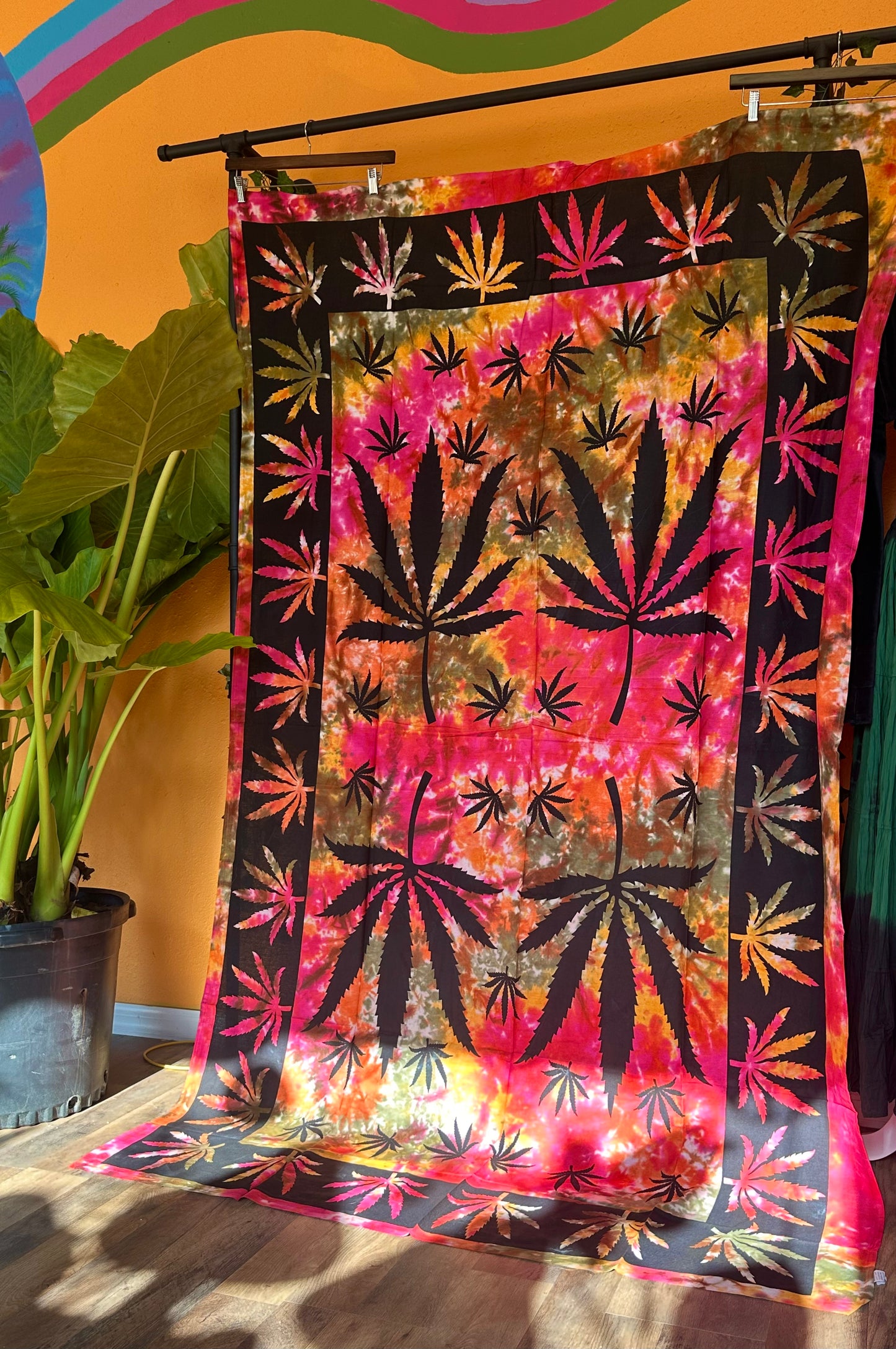 55 X 85” PINK MARY JANE TAPESTRY