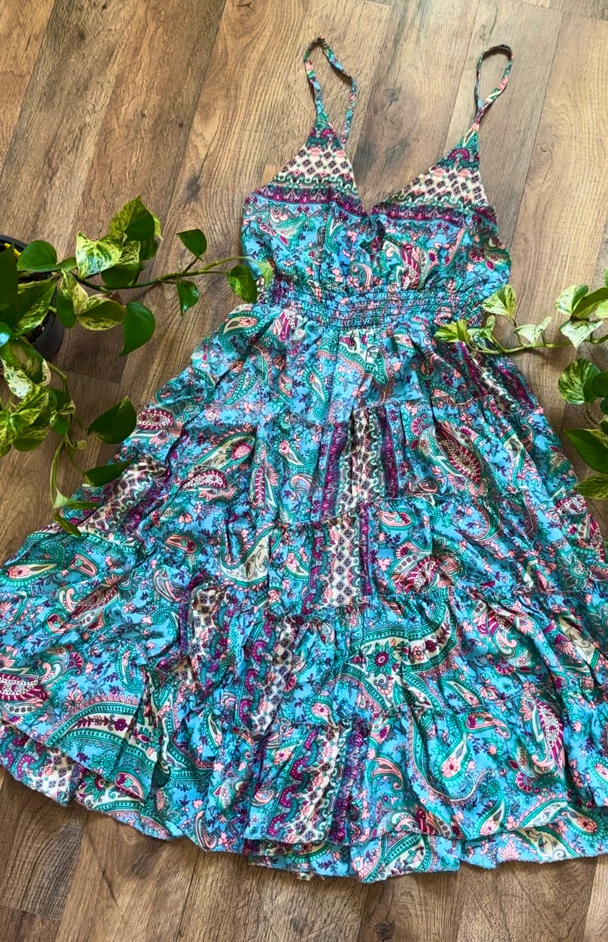 Paisley Tiered Dress