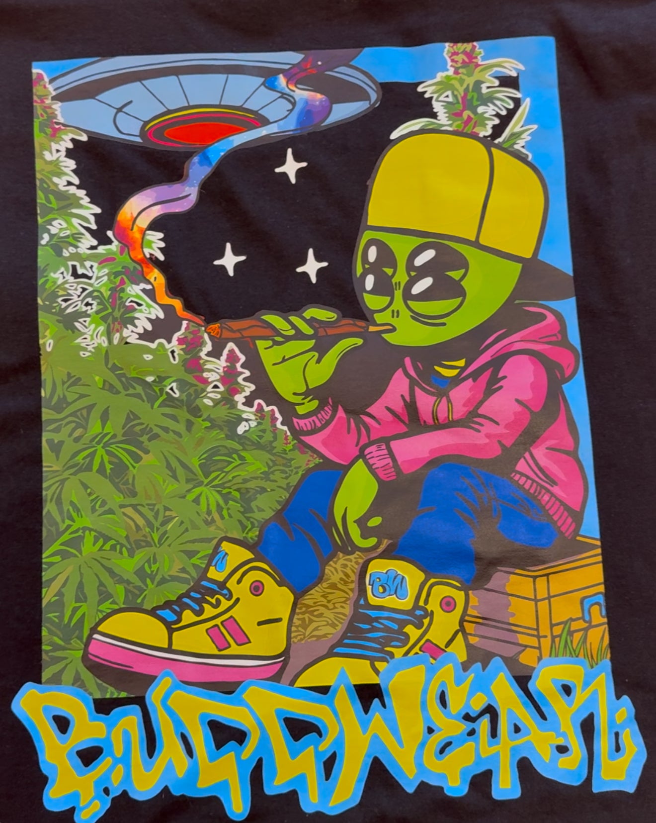 420 ALIEN TSHIRT