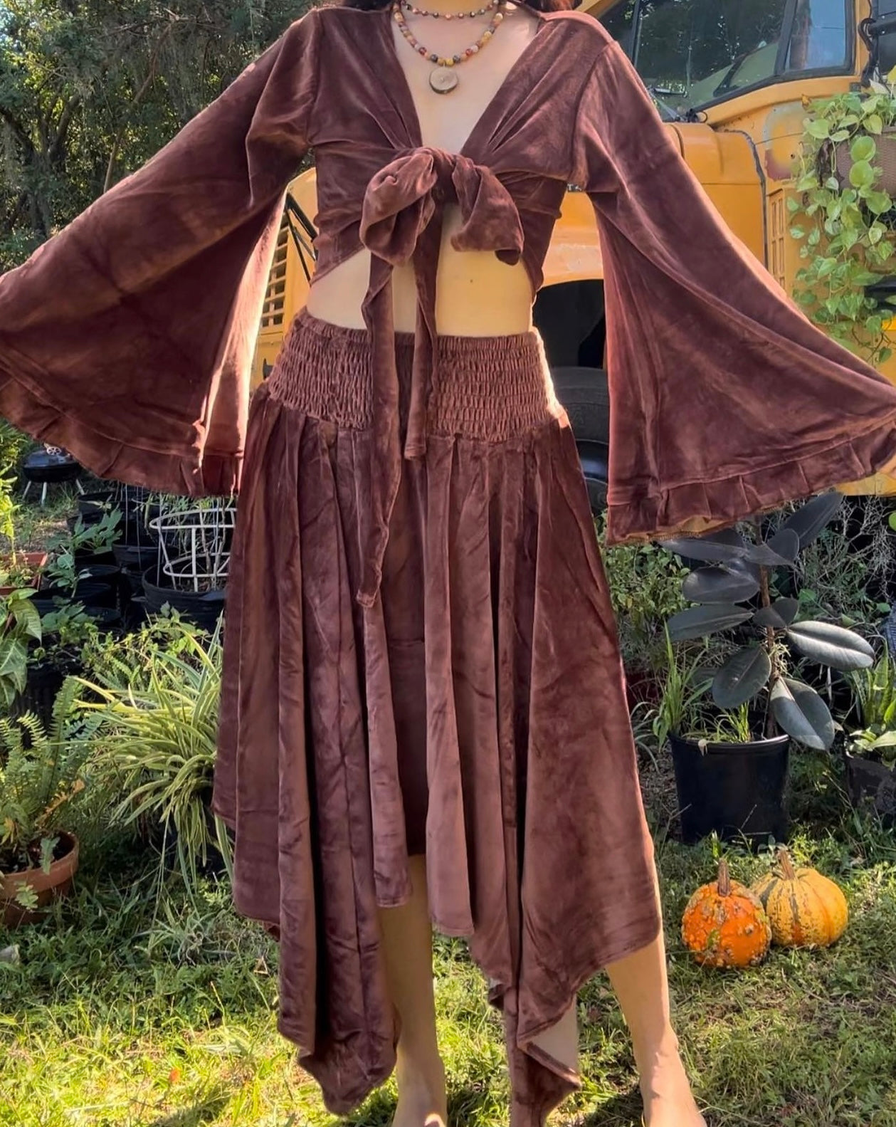 FAIRY VELVET SKIRT/DRESS
