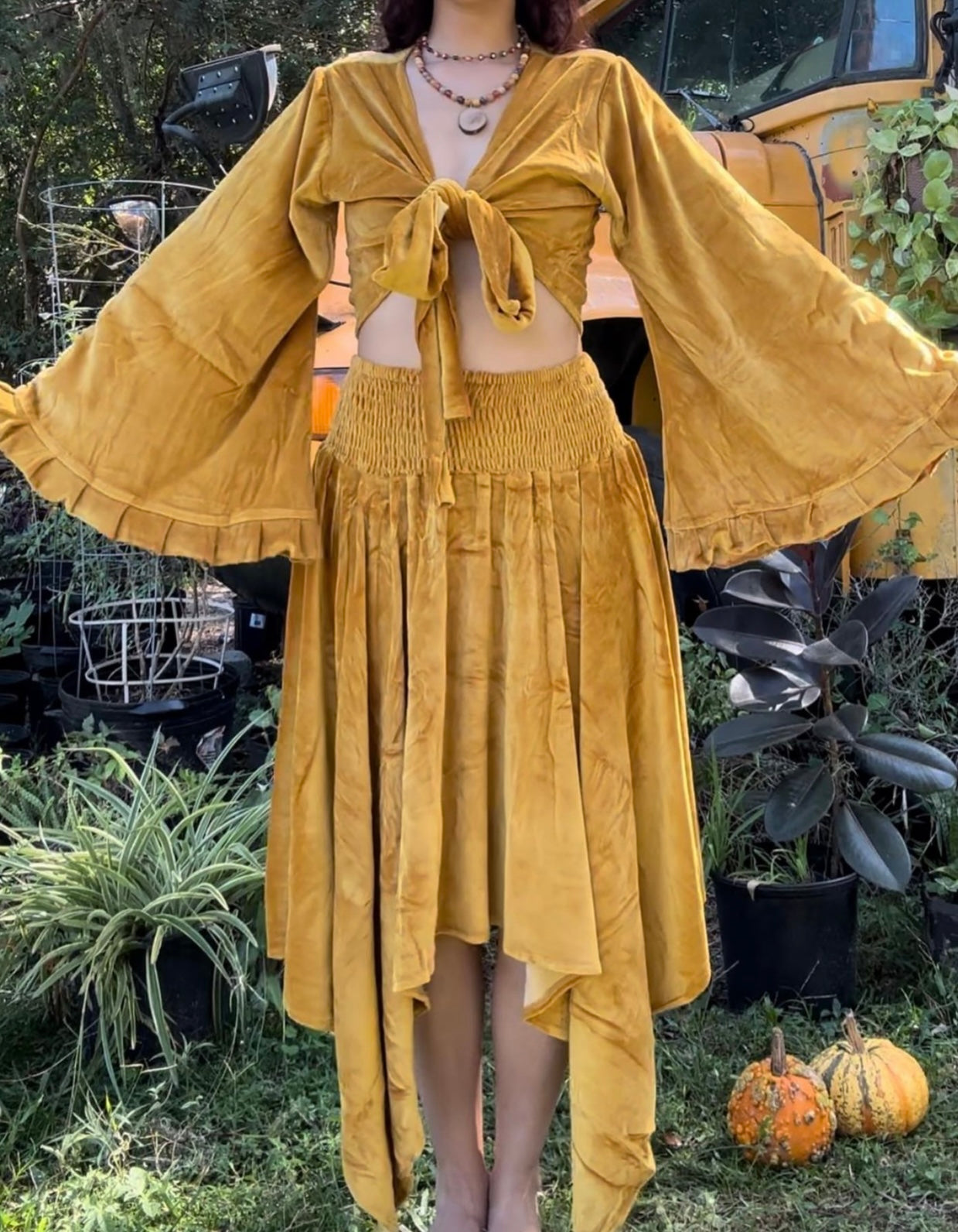 FAIRY VELVET SKIRT/DRESS